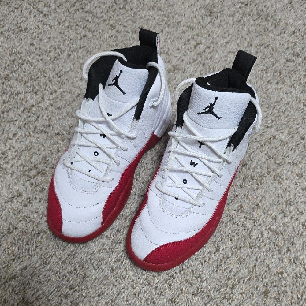 Jordan Retro 12 White and Red
